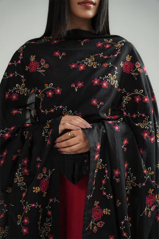 1 Piece Lawn Embroidered Shawl (CH0065)