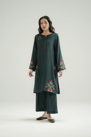 2 Piece Lawn Karandi Embroidered Suit (CP0571)