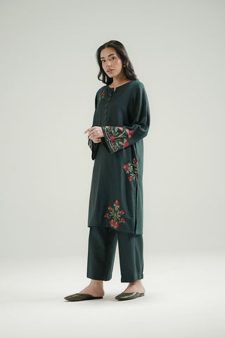 2 Piece Lawn Karandi Embroidered Suit (CP0571)