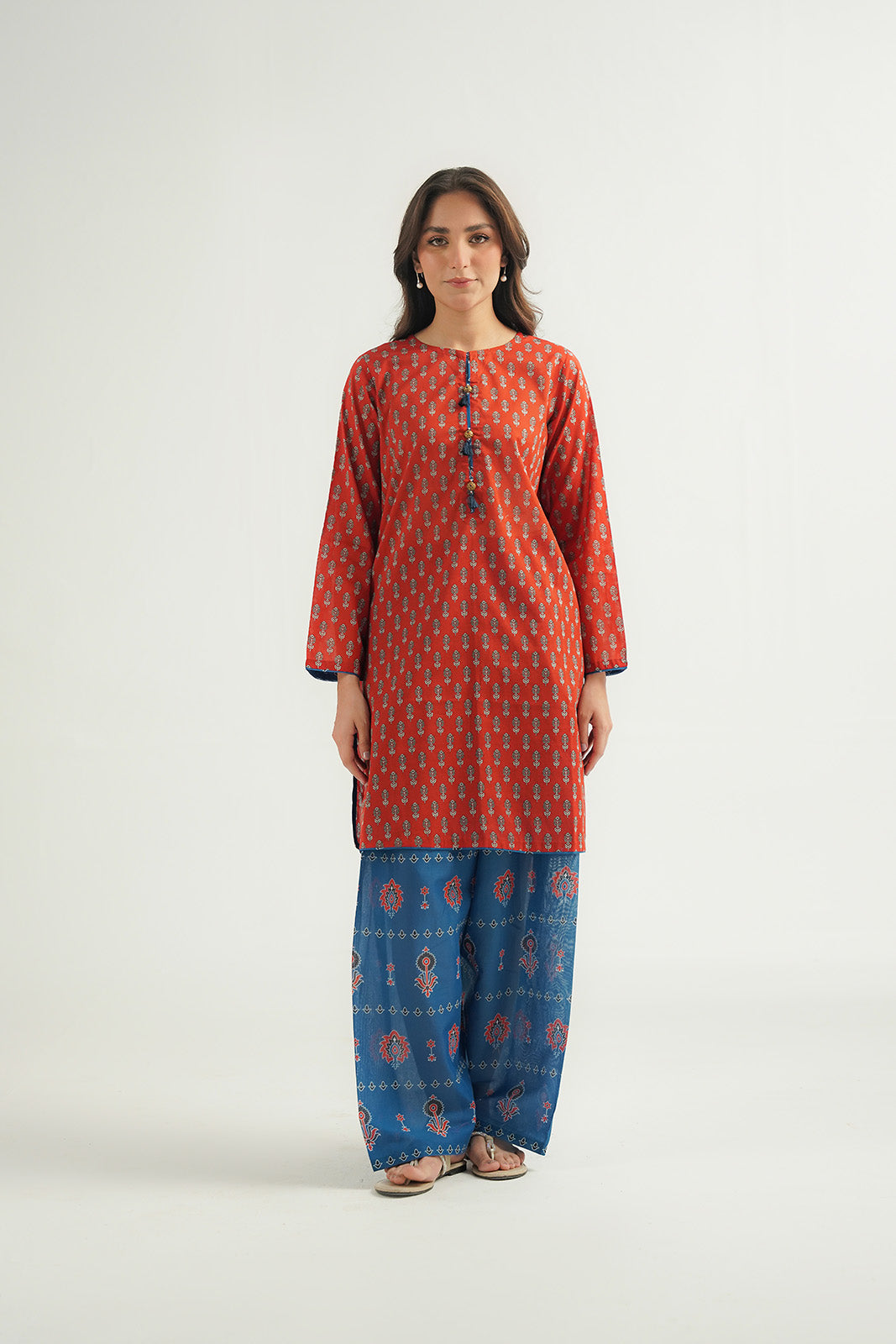 2 Piece Printed Lawn Printed Suit (CP0396)