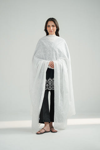 1 Piece Lawn Embroidered Shawl (CH0062)