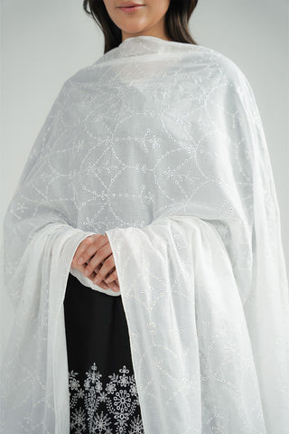 1 Piece Lawn Embroidered Shawl (CH0062)
