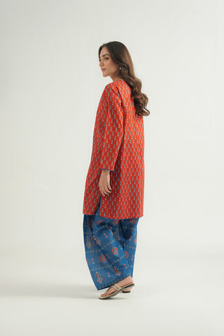 2 Piece Printed Lawn Printed Suit (CP0396)