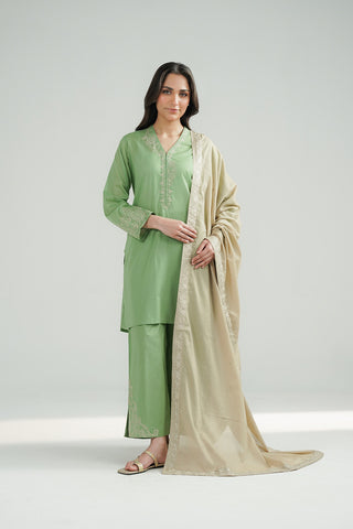 1 Piece Lawn Embroidered Shawl (CH0066)