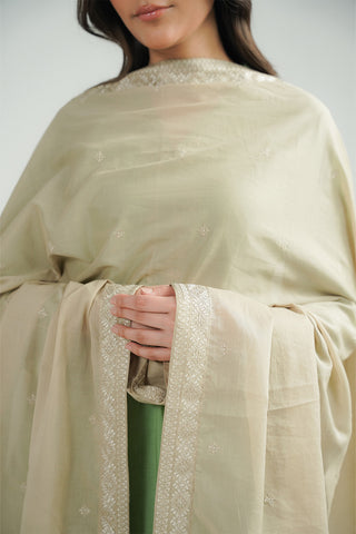 1 Piece Lawn Embroidered Shawl (CH0066)