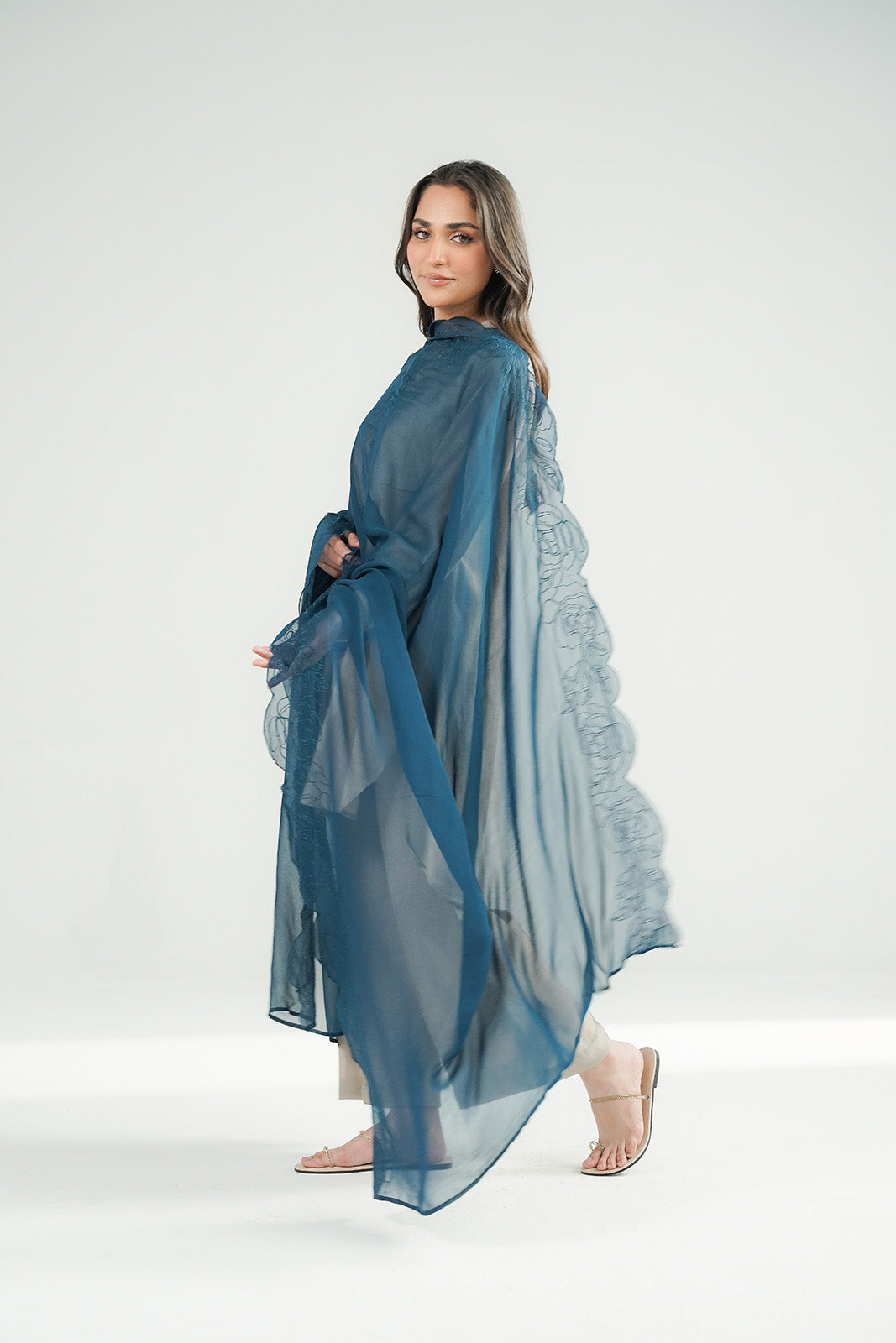 1 Piece Chiffon Solid Dupatta (FD0091)