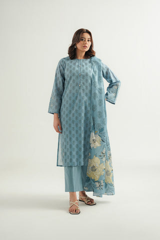 3 Piece Printed Lawn Printed Suit (CP0480)