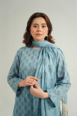 3 Piece Printed Lawn Printed Suit (CP0480)