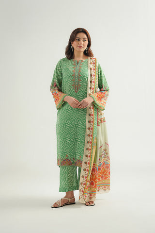 3 Piece Printed Lawn Printed Suit (CP0476)