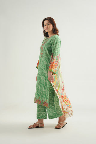 3 Piece Printed Lawn Printed Suit (CP0476)