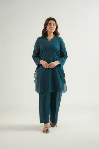 2 Piece Lawn Embroidered Suit (CP0484)