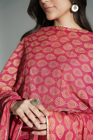 1 Piece Printed Chiffon Printed Stole (CO0030)