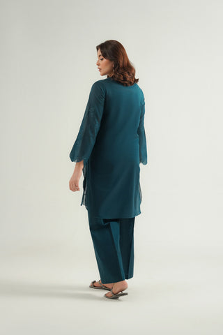 2 Piece Lawn Embroidered Suit (CP0484)