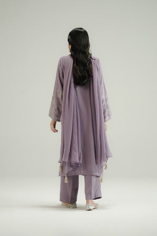3 Piece Lawn Karandi Embroidered Suit (CP0569)