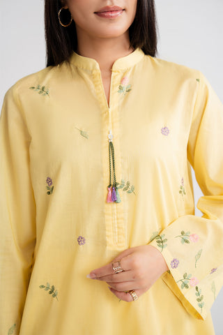 2 Piece Lawn Embroidered Suit (CP0449)