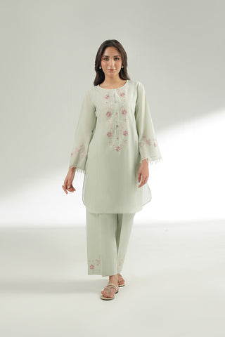 2 Piece Lawn Embroidered Suit (CS0563)