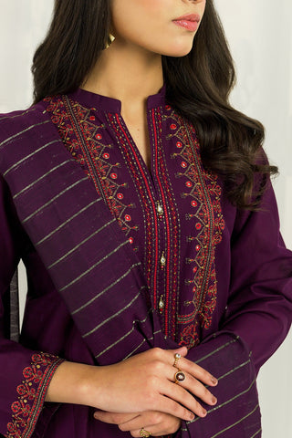 3 Piece Lawn Embroidered Suit (CS0231)