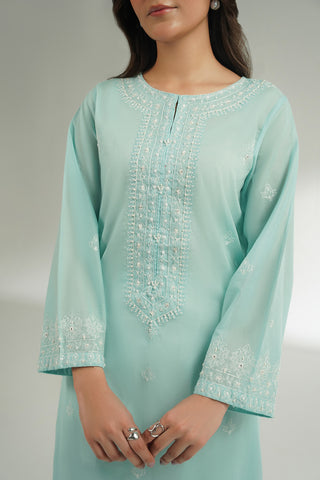 2 Piece Lawn Embroidered Suit (CS0565)