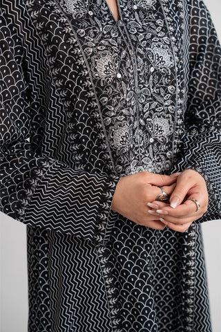 2 Piece Printed Lawn Embroidered Suit (CP0448)
