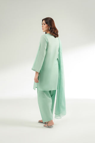 3 Piece Lawn Embroidered Suit (CS0570)
