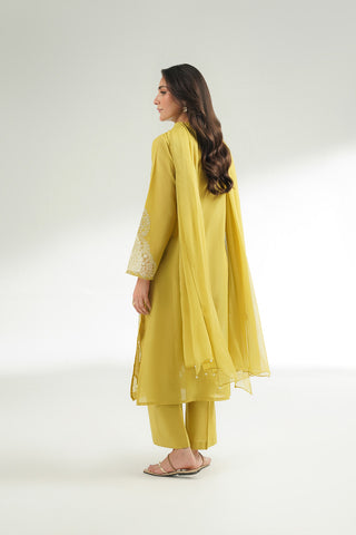 3 Piece Lawn Embroidered Suit (CS0567)