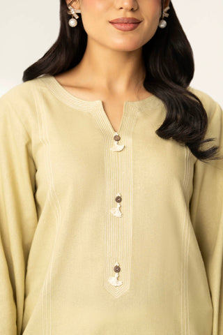 1 Piece Cotton Karandi Solid Shirt (HB1259)