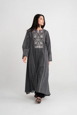 2 Piece Printed Lawn Embroidered Suit (CP0448)