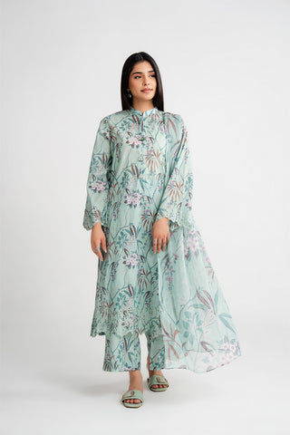 3 Piece Printed Lawn Printed Suit (CP0452)