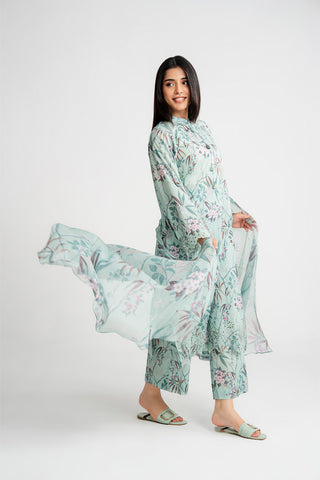 3 Piece Printed Lawn Printed Suit (CP0452)