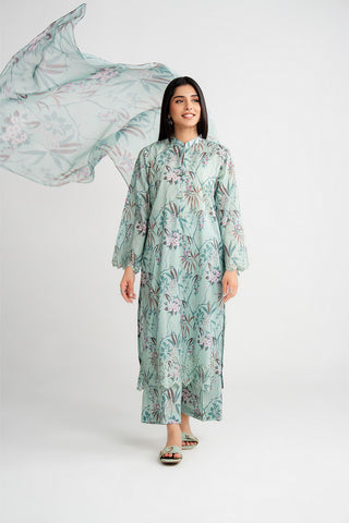 3 Piece Printed Lawn Printed Suit (CP0452)