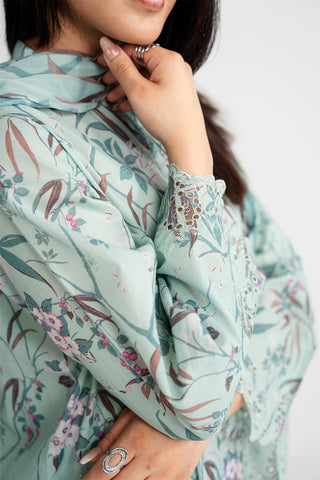 3 Piece Printed Lawn Printed Suit (CP0452)