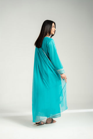 3 Piece Lawn Embroidered Suit (CS0523)