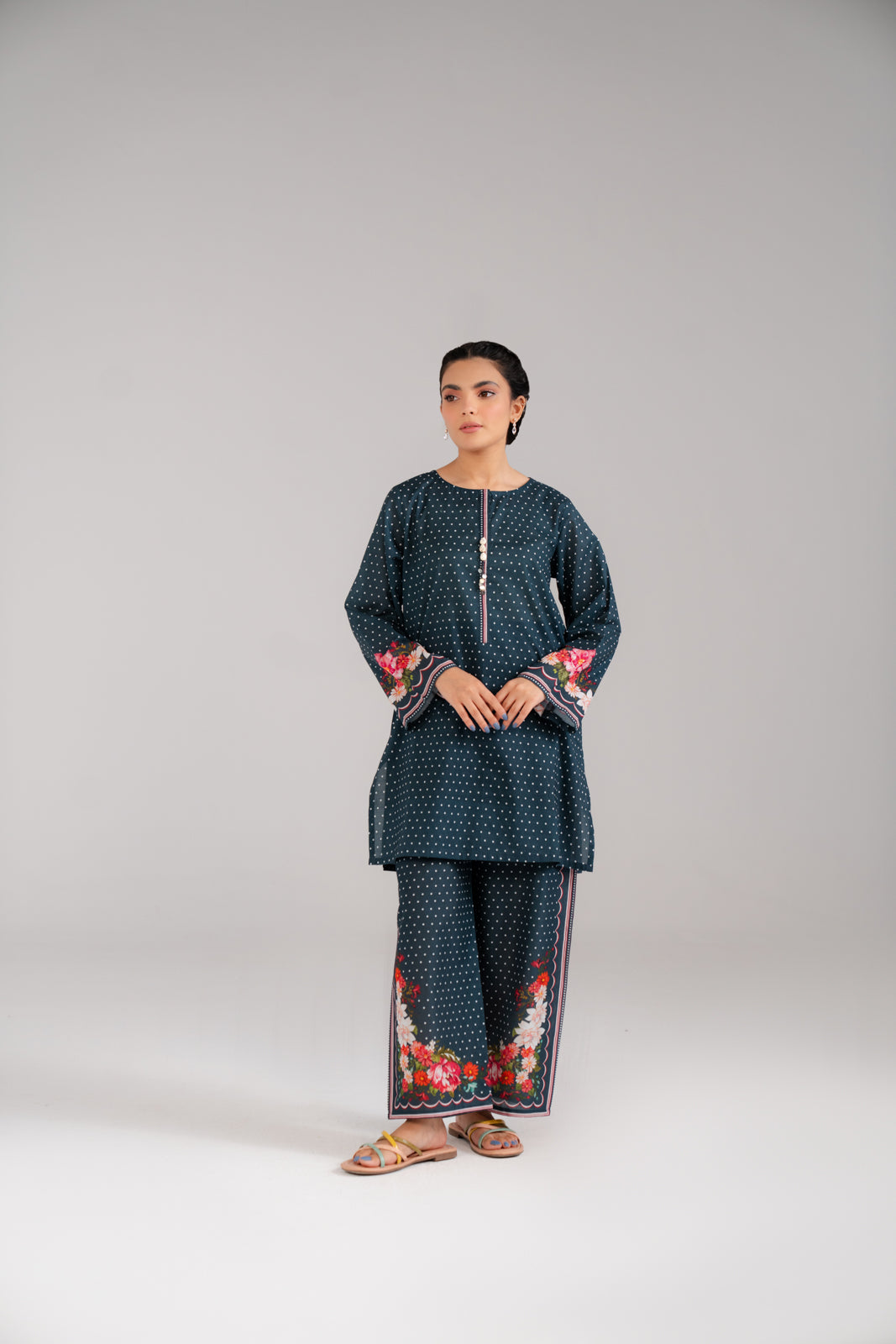 2 Piece Lawn Printed Suit (CP0075)