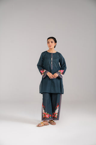 2 Piece Lawn Printed Suit (CP0075)