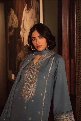 3 Piece Lawn Karandi Embroidered (CS0273)