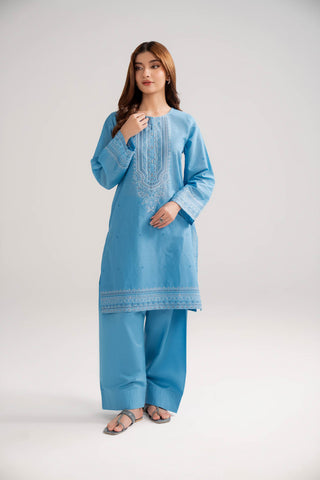 2 Piece Lawn Embroidered Suit (CP0436)