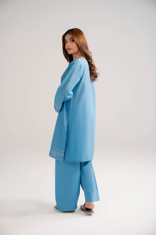 2 Piece Lawn Embroidered Suit (CP0436)