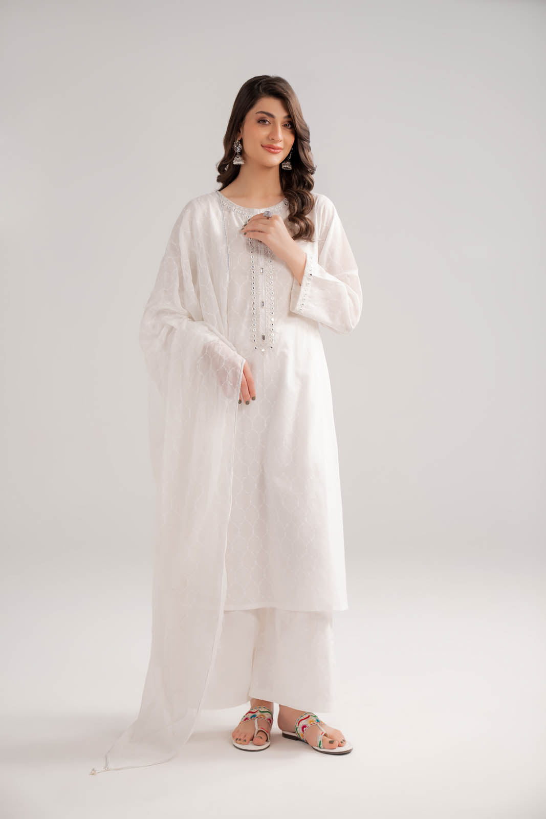 3 Piece Printed Lawn Printed Suit (CP0432)