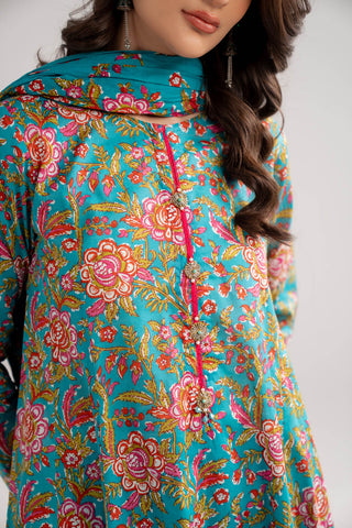 3 Piece Printed Lawn Printed Suit (CP0433)