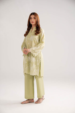 2 Piece Lawn Embroidered Suit (CF0192)