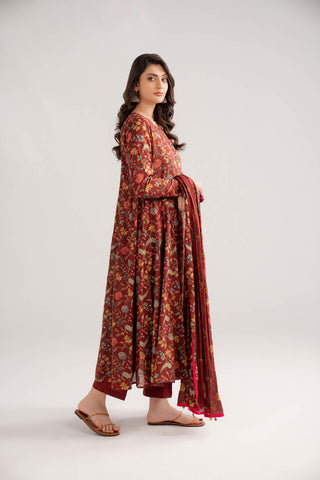 3 Piece Printed Lawn Printed Suit (CP0434)