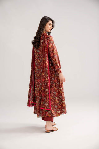 3 Piece Printed Lawn Printed Suit (CP0434)