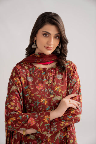 3 Piece Printed Lawn Printed Suit (CP0434)