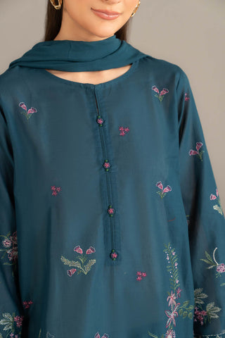 3 Piece Lawn Embroidered Suit (CS0505)