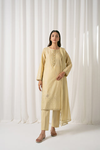 3 Piece Lawn Embroidered Suit (CS0065)