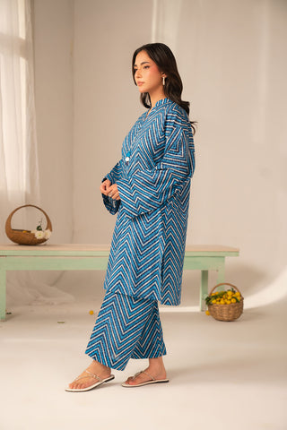 2 Piece Printed Lawn Printed Unstitched Suit (UC0103)