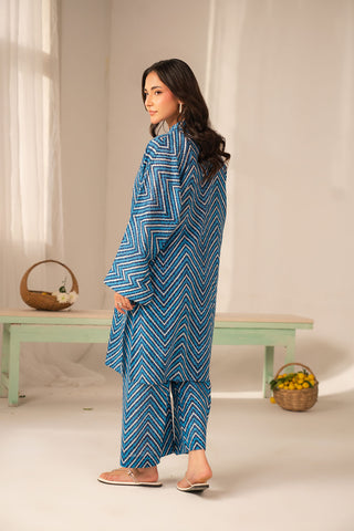2 Piece Printed Lawn Printed Unstitched Suit (UC0103)
