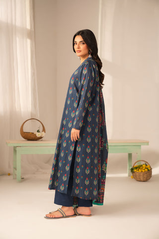 3 Piece Printed Lawn Printed Unstitched Suit (UC0120)