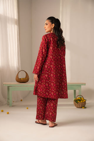 2 Piece Printed Lawn Printed Unstitched Suit (UC0125)