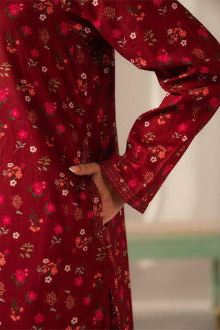 2 Piece Printed Lawn Printed Unstitched Suit (UC0125)
